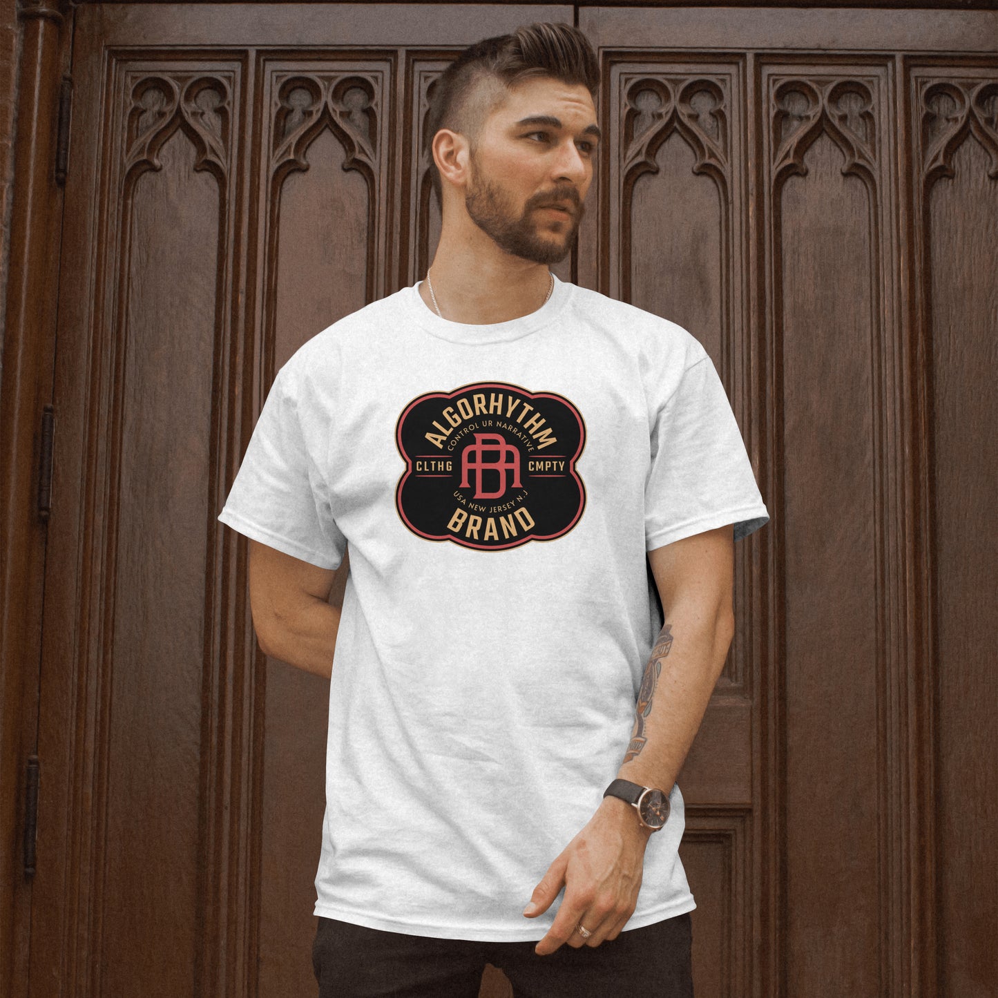 Algorhythm: Badge T-Shirt