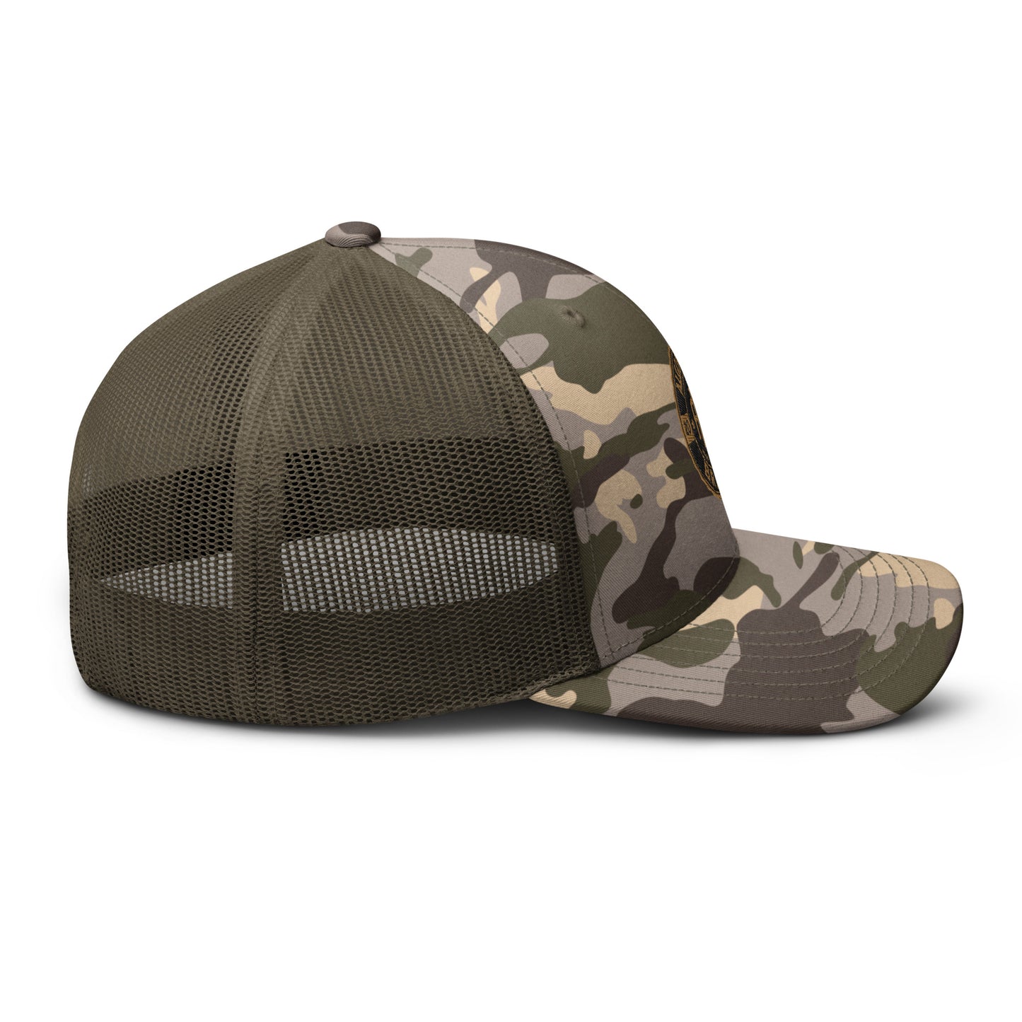 Algorhythm: The Badge Camouflage Trucker Hat