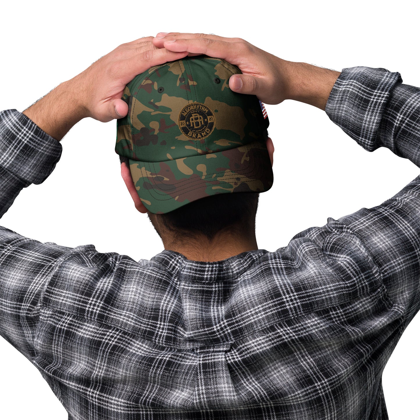 Algorhythm x MHM: The Badge Mental Health Awareness Armed Forces Dad Hat SE