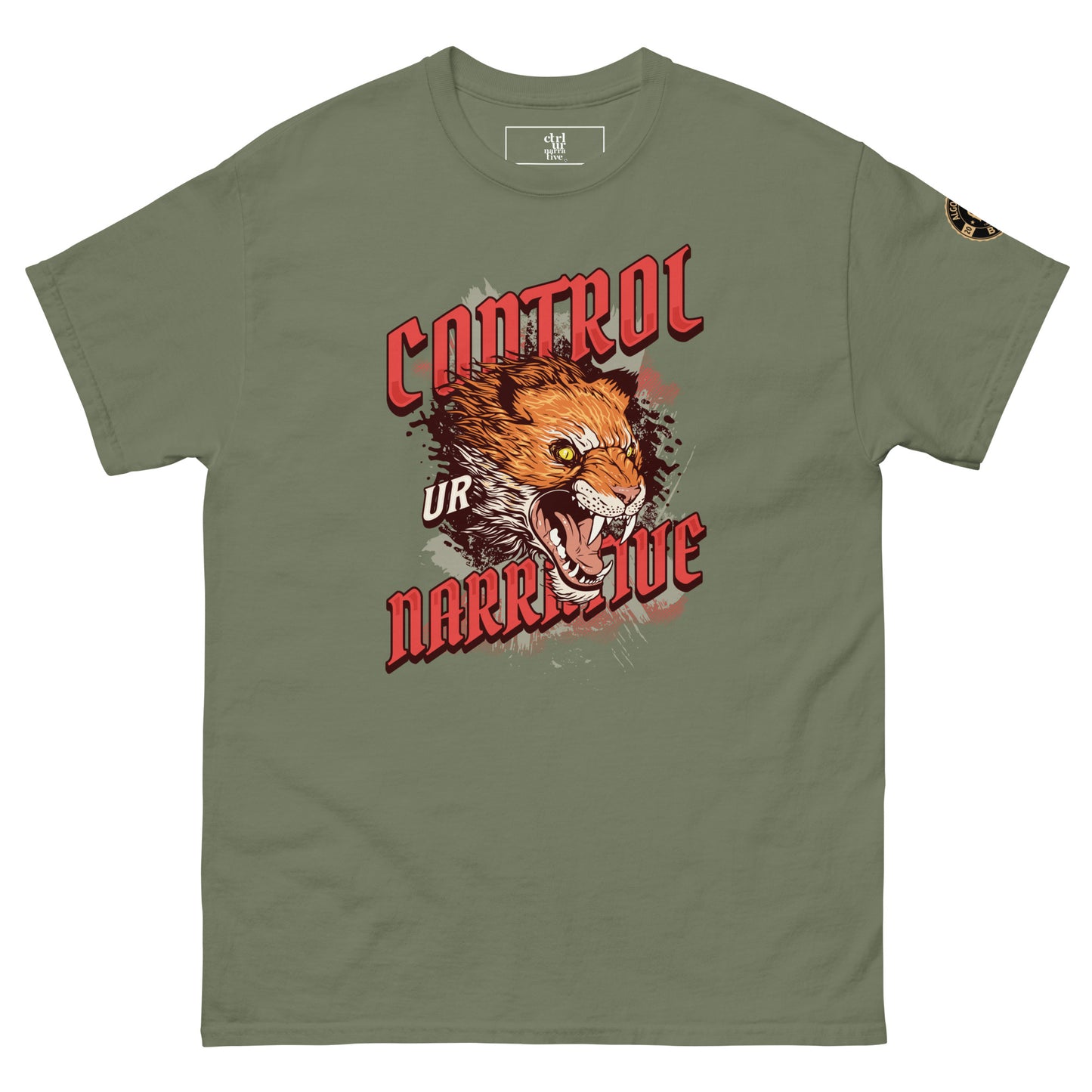 Algorhythm: Classic Raging Tiger T-Shirt