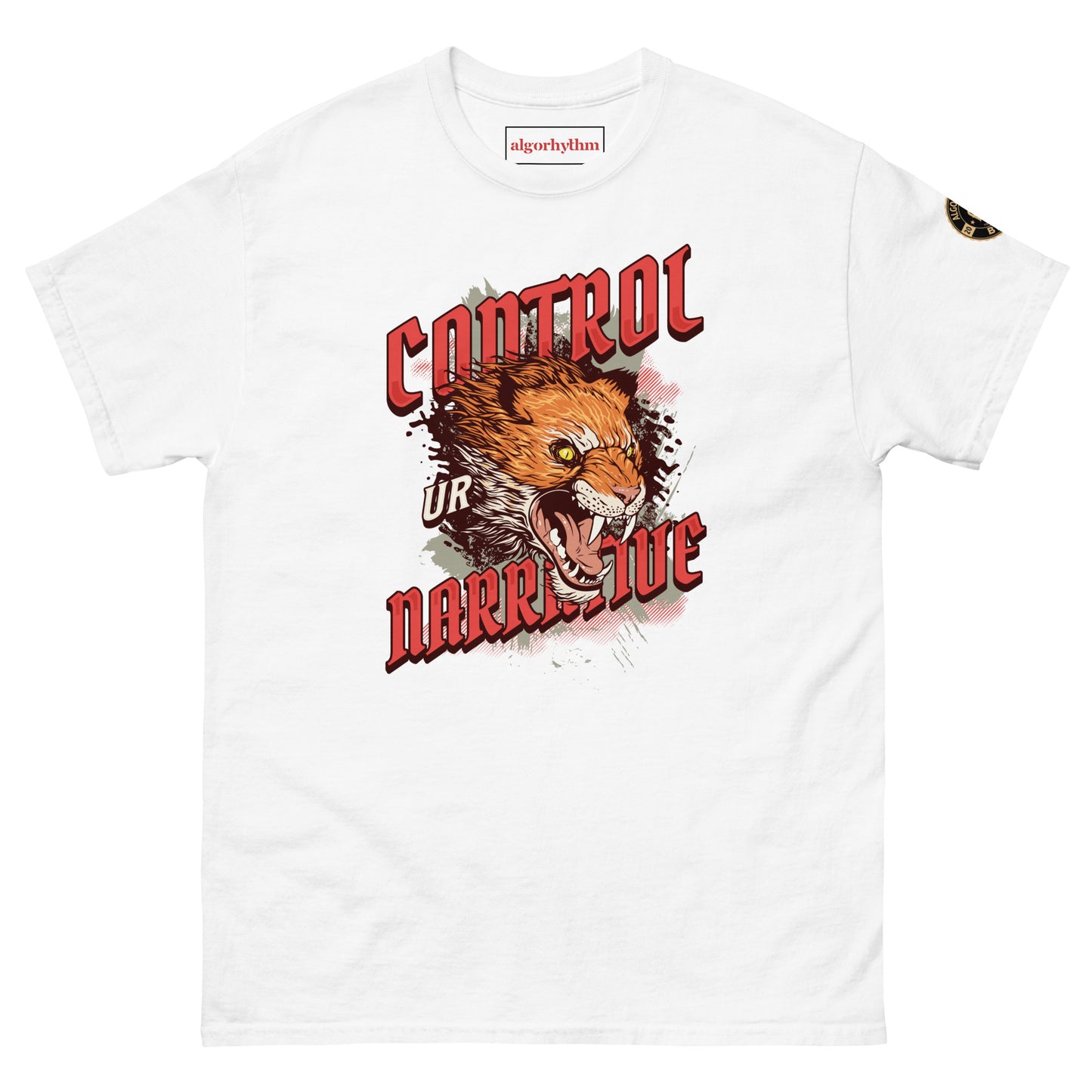 Algorhythm: Classic Raging Tiger T-Shirt