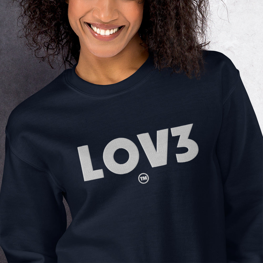 BigSmoke Soprano Clothing: LOV3 J3RZ Unisex Sweatshirt