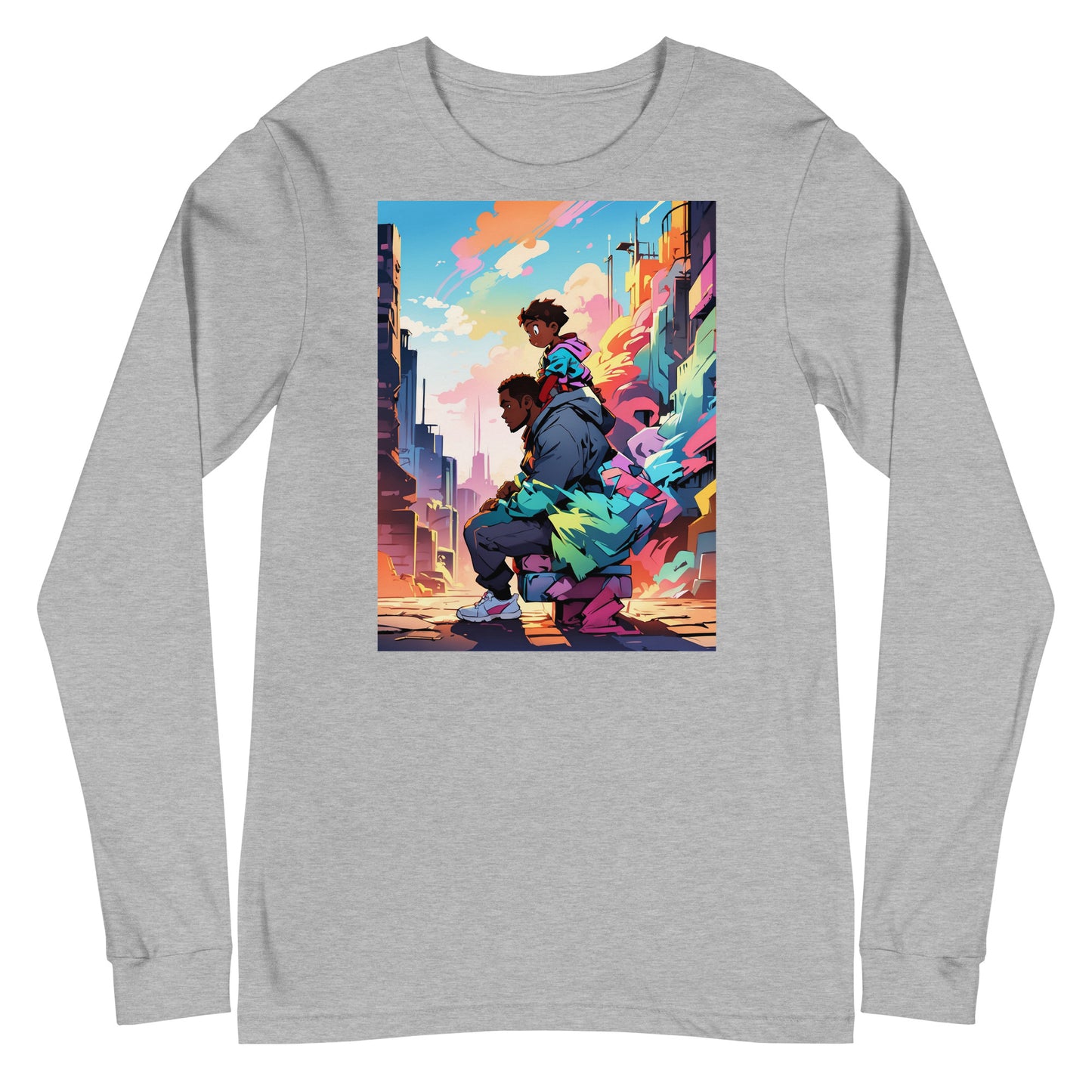 BigSmoke Soprano Clothing: The Protector Unisex Long Sleeve Tee