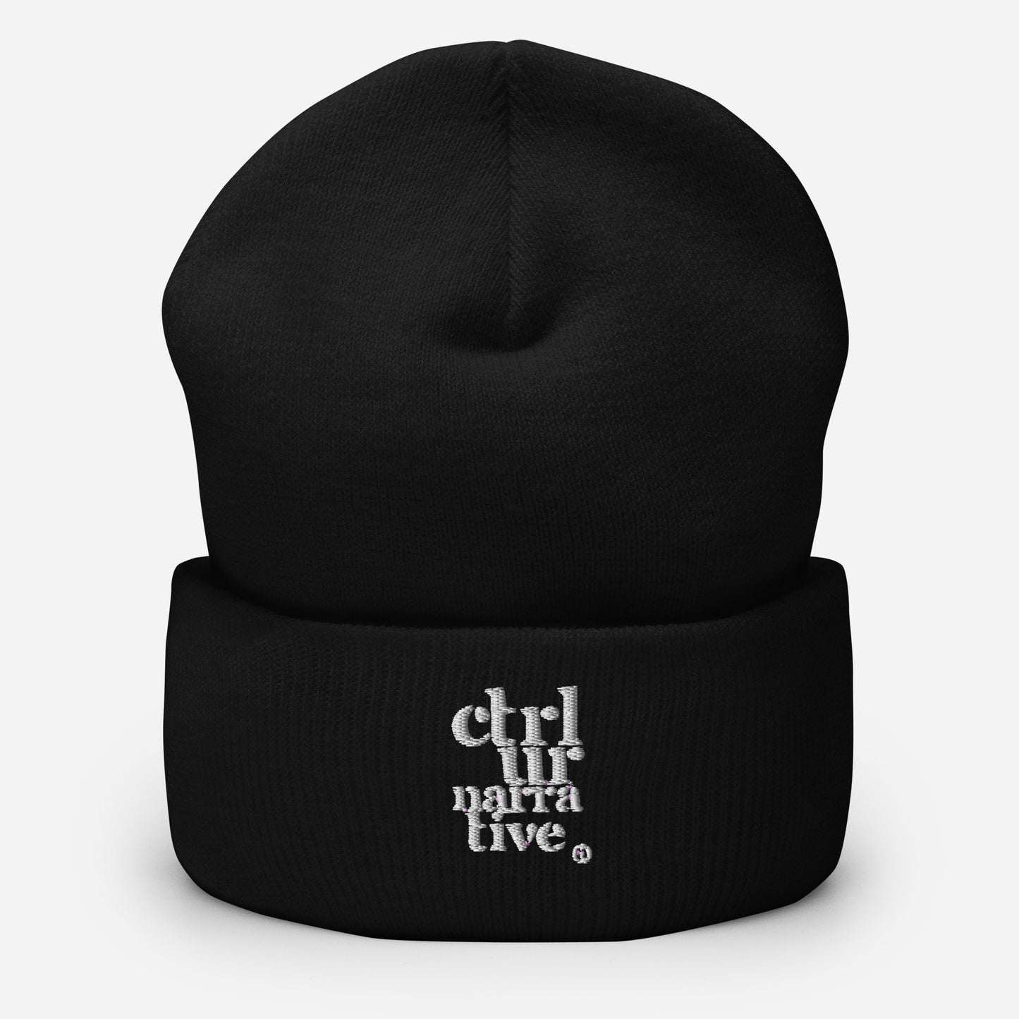 Algorhythm: CTRLurNarrative Cuffed Beanie