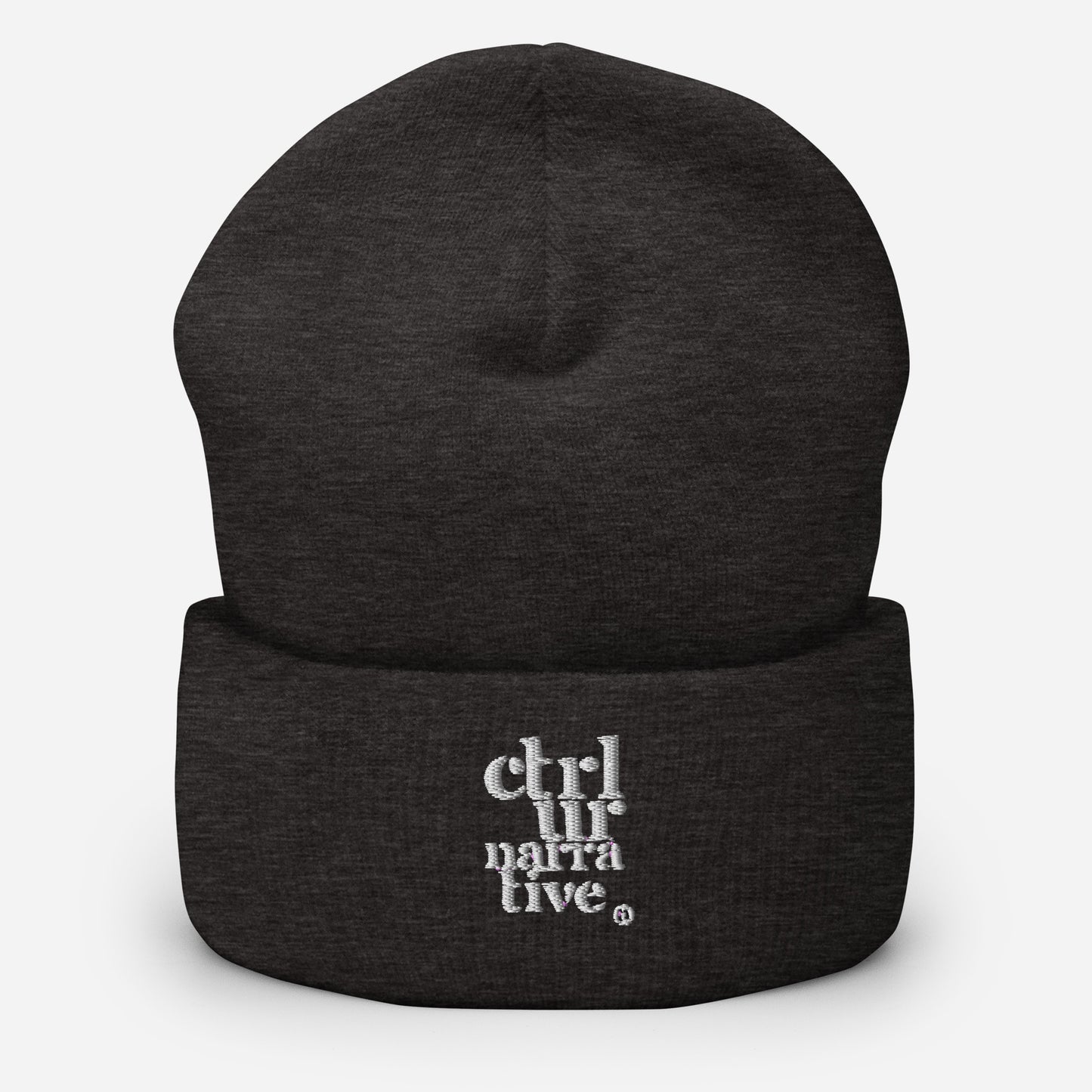 Algorhythm: CTRLurNarrative Cuffed Beanie