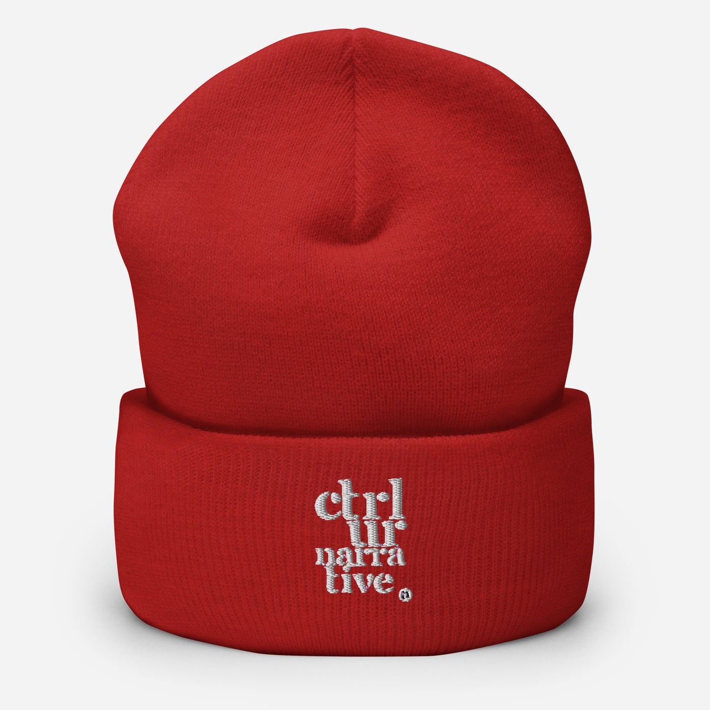 Algorhythm: CTRLurNarrative Cuffed Beanie