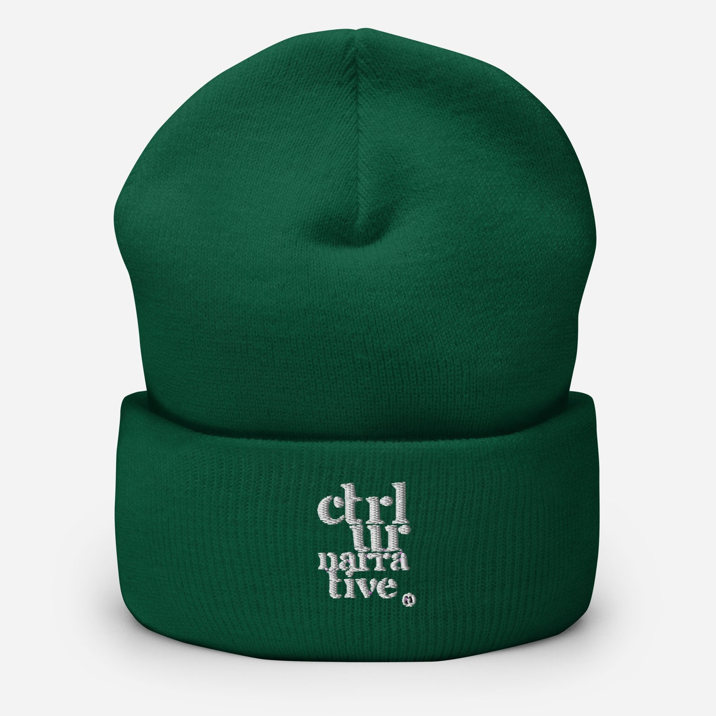 Algorhythm: CTRLurNarrative Cuffed Beanie