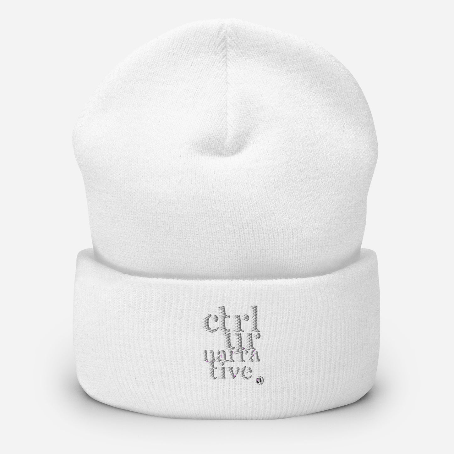 Algorhythm: CTRLurNarrative Cuffed Beanie