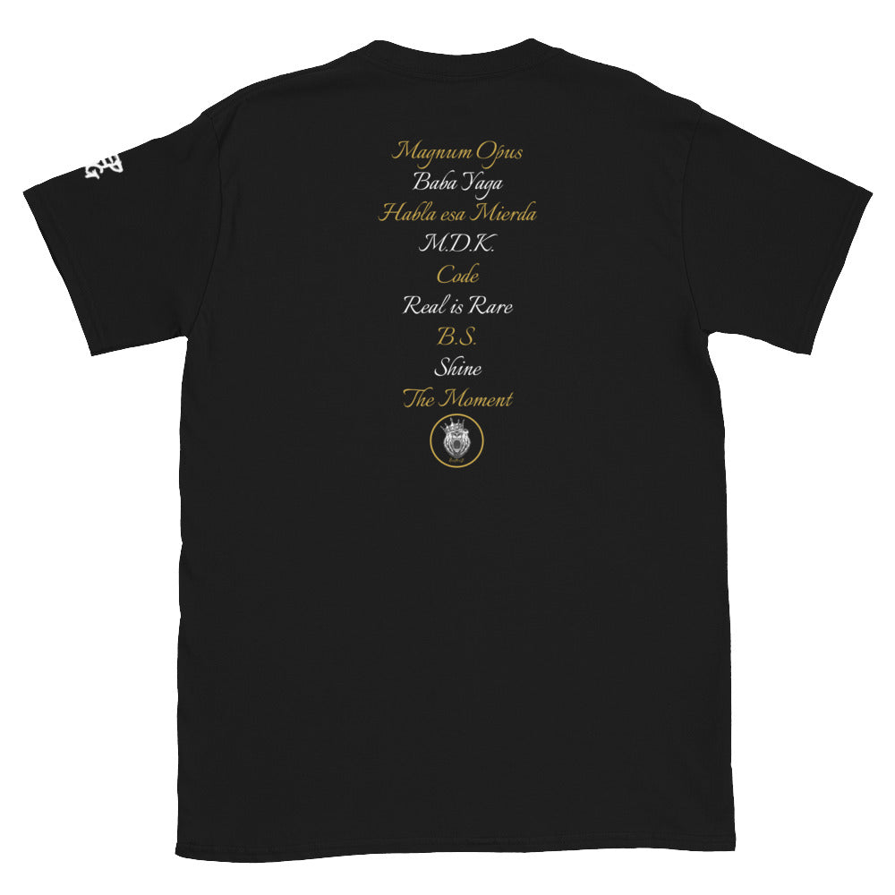 RF84U: RichFraZ™️ Tale of Two Kingz Two Sided Crown Album Tee