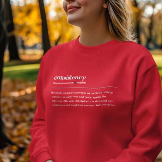 BigSmoke Soprano Clothing: Definition of Consistency Crewneck Sweatshirt