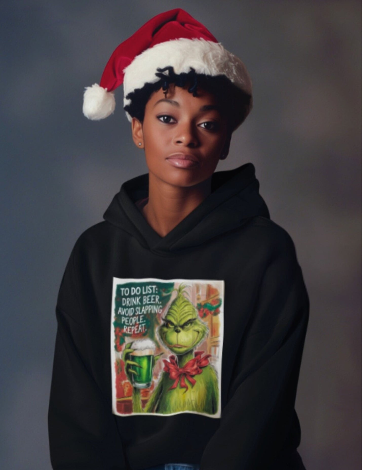 BigSmoke Soprano Clothing: Grinch Christmas Hoodie