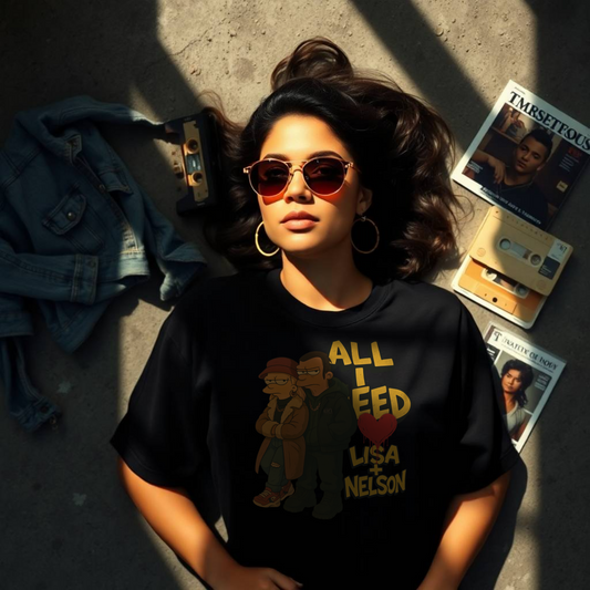 Oh My Damn! All I Need Lisa & Nelson Tee