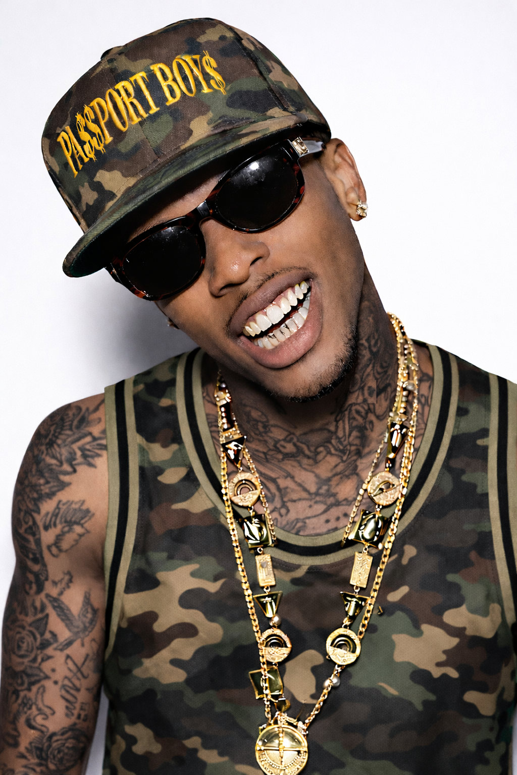 BigSmoke Soprano Clothing: Passport Boys Snap