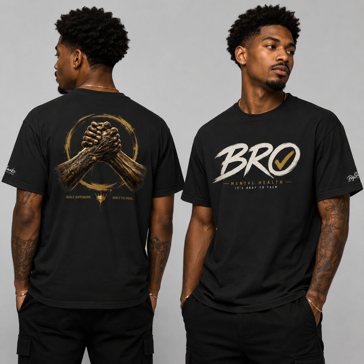 BigSmoke Soprano Clothing: BRO Mental Health Tee