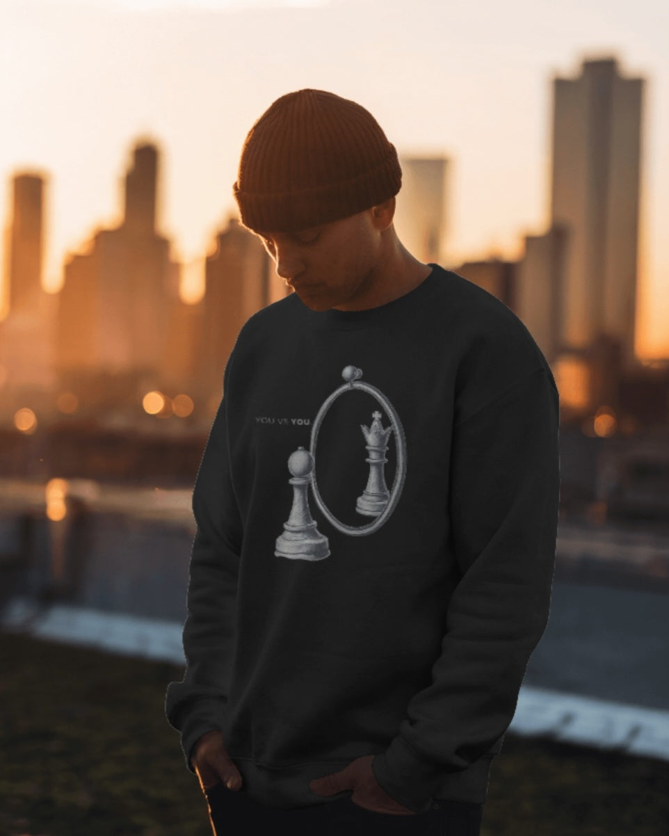 BigSmoke Soprano Clothing: you vs YOU Crewneck Sweatshirt