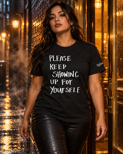 BigSmoke Soprano™️ Clothing: Show Up Tee — FREE SMOKE campaign portrait