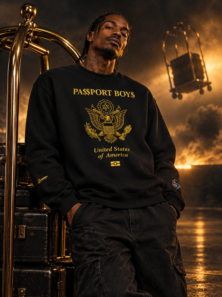 BigSmoke Soprano Clothing: PA$$PORT BOY$ Sweatshirt