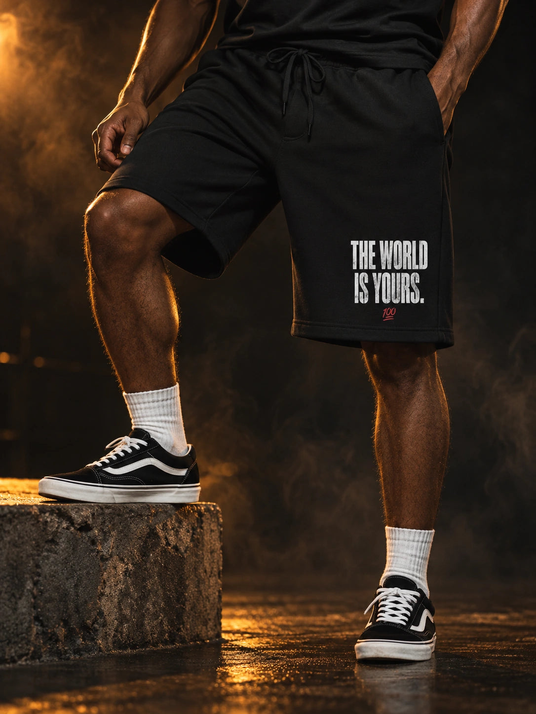 BigSmoke Soprano Clothing: The World is Yours Shorts
