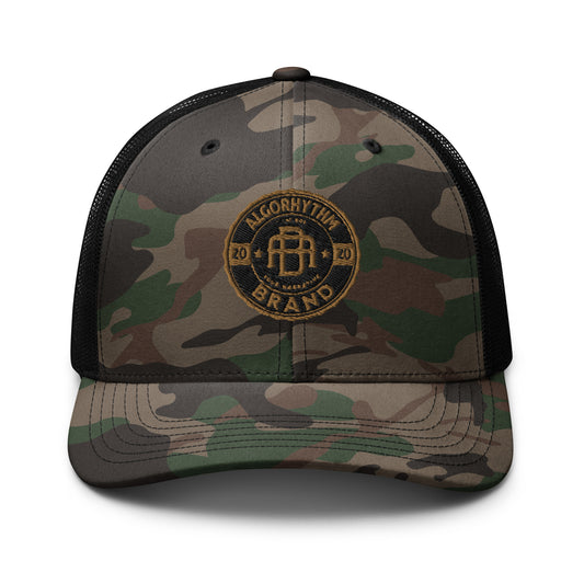 Algorhythm: The Badge Camouflage Trucker Hat