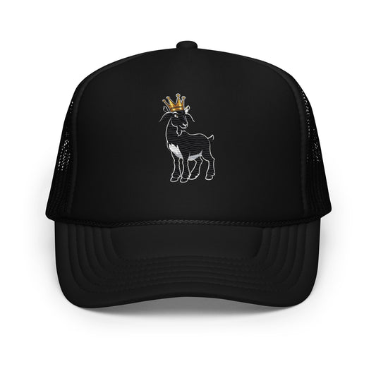 BigSmoke Soprano Clothing: G.O.A.T. Logo Trucker Hat