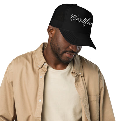 BigSmoke Soprano Clothing: Certified Hustler Trucker Hat