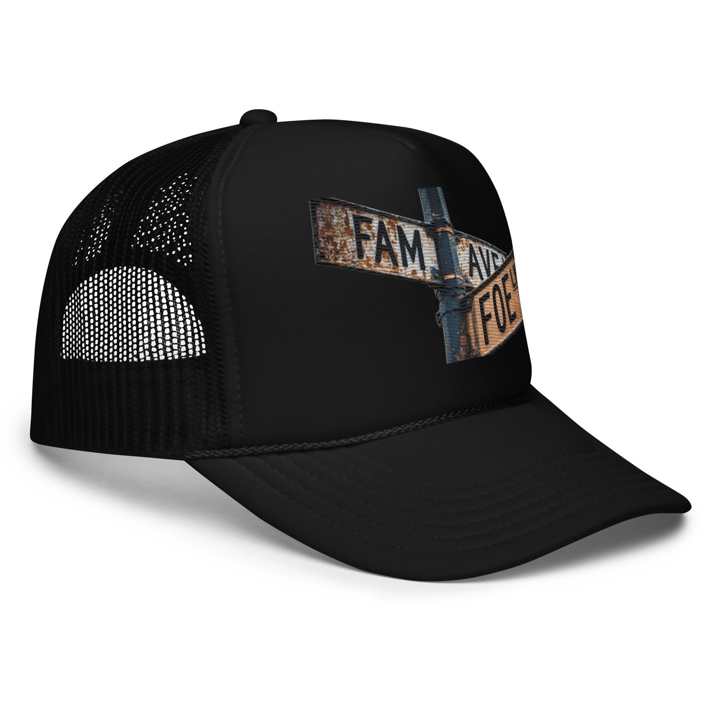 BigSmoke Soprano Clothing: Corner of FAM AVE & FOE LN Trucker Hat