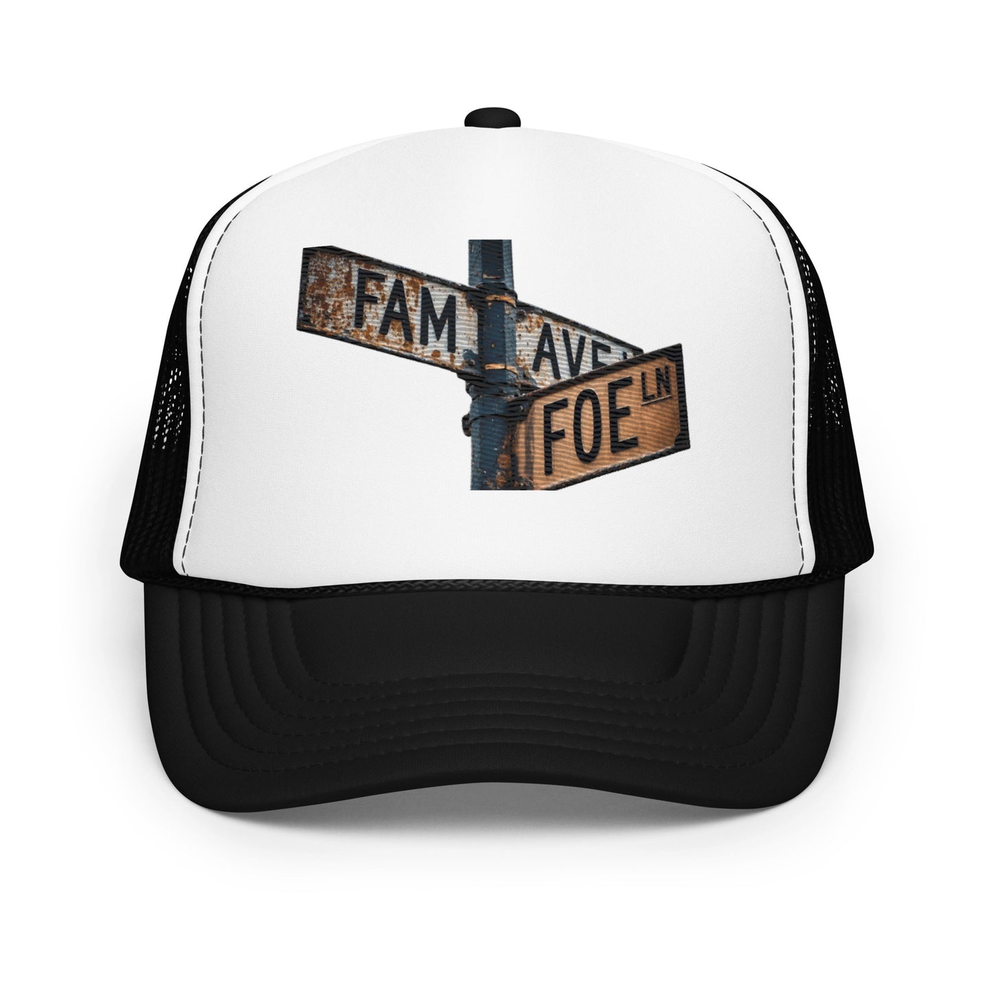 BigSmoke Soprano Clothing: Corner of FAM AVE & FOE LN Trucker Hat