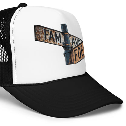 BigSmoke Soprano Clothing: Corner of FAM AVE & FOE LN Trucker Hat