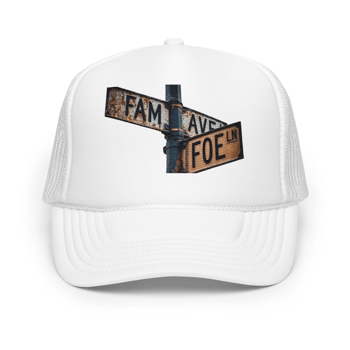 BigSmoke Soprano Clothing: Corner of FAM AVE & FOE LN Trucker Hat