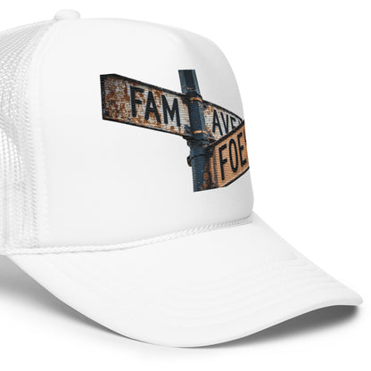 BigSmoke Soprano Clothing: Corner of FAM AVE & FOE LN Trucker Hat