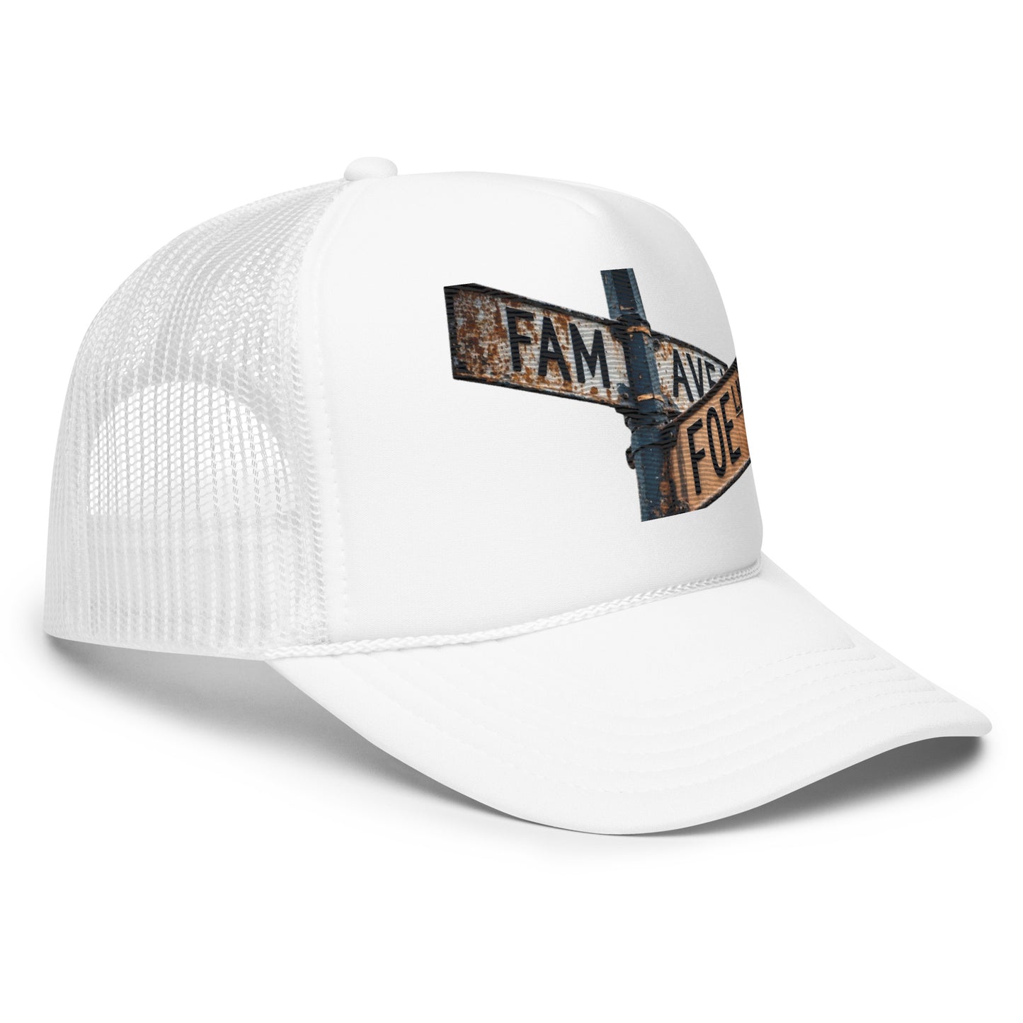 BigSmoke Soprano Clothing: Corner of FAM AVE & FOE LN Trucker Hat