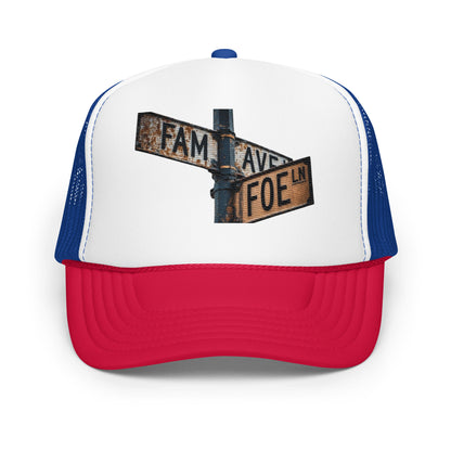 BigSmoke Soprano Clothing: Corner of FAM AVE & FOE LN Trucker Hat