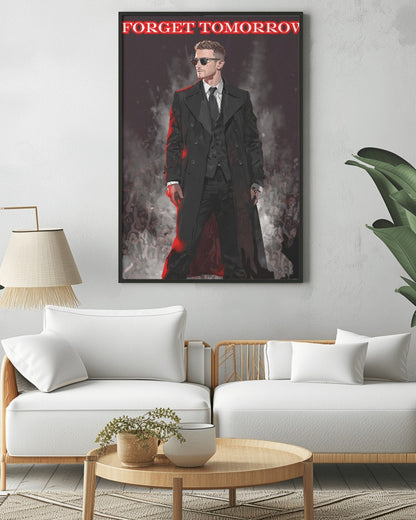 Fear of Fortune: JT Forget Tomorrow Canvas Painting