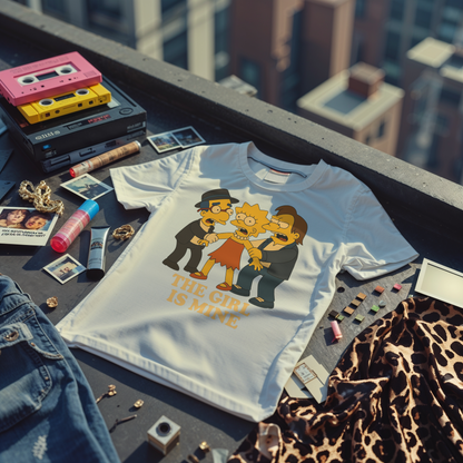 Oh My Damn! The Girl is Mine Tee