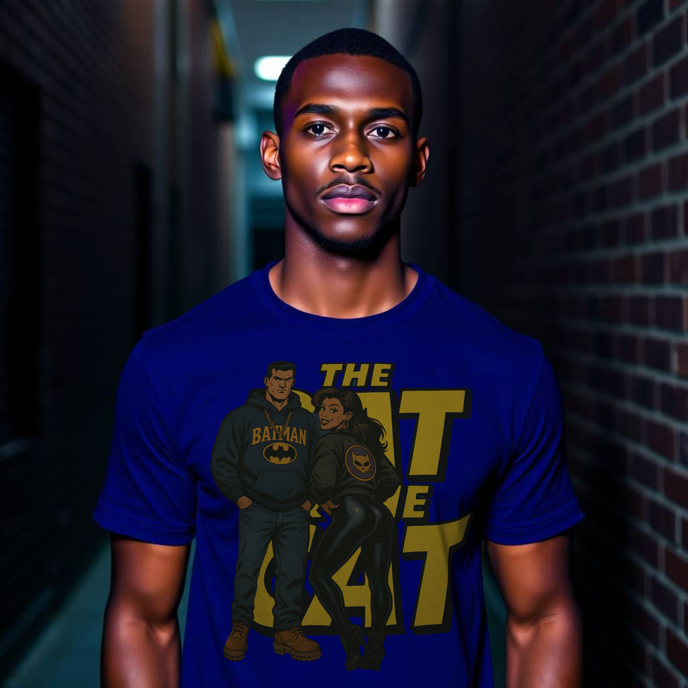 Oh My Damn! The Bat & The Cat Tee