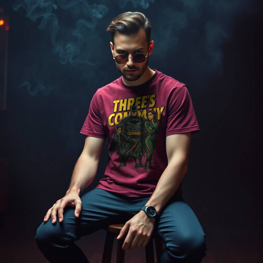 Oh My Damn! Three’s Company (Gotham Edition) Tee