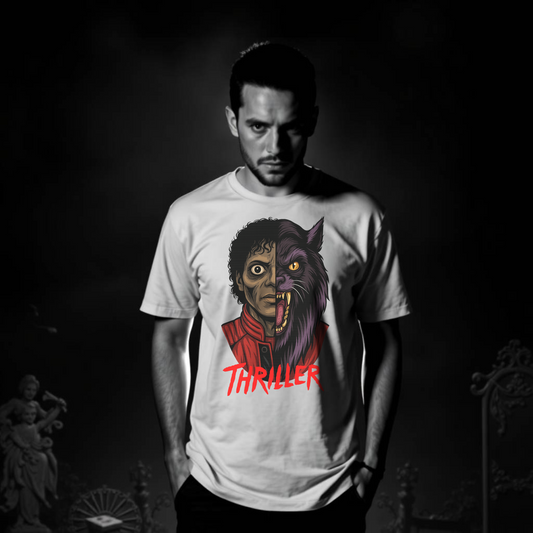 Algorhythm: MJ Thriller Split Face Tee