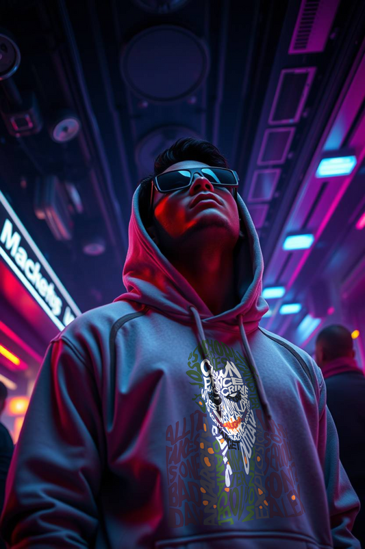 BigSmoke Soprano Clothing: Joker Typography Hoodie