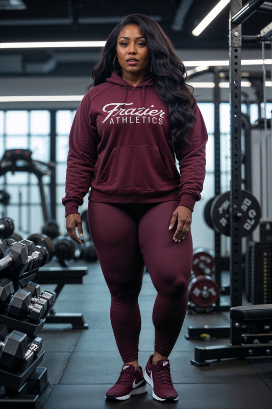 Frazier Athletics: Grit Above All Embroidered Hoodie