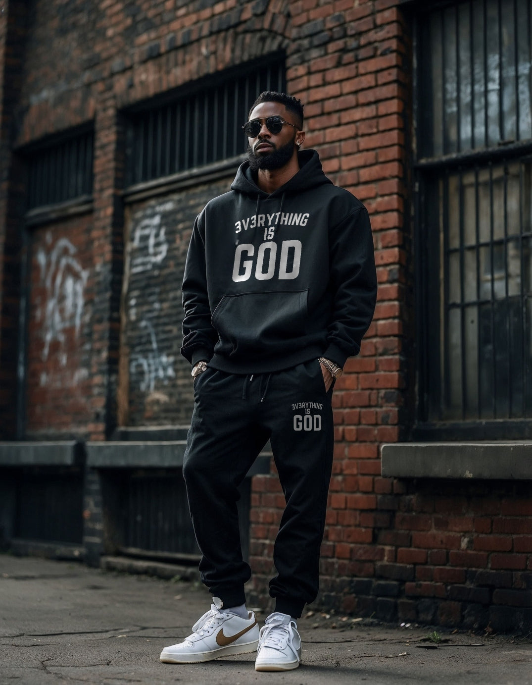 BigSmoke Soprano Clothing: 3v3rthing Is God Joggers