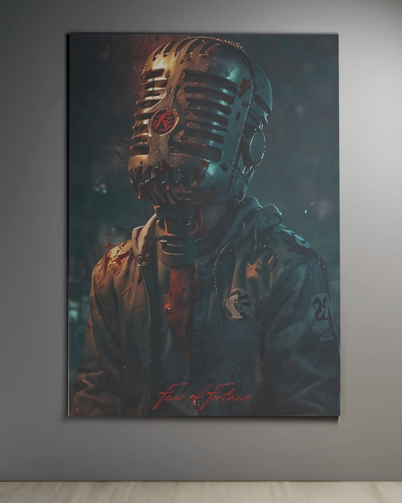 Fear of Fortune: Apocalyptic Hip-Hop 1 of 10 Canvas Painting