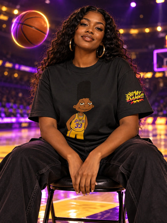 Oh My Damn! Gerald Abdul Jabbar Tee — THE CREATIVE campaign
