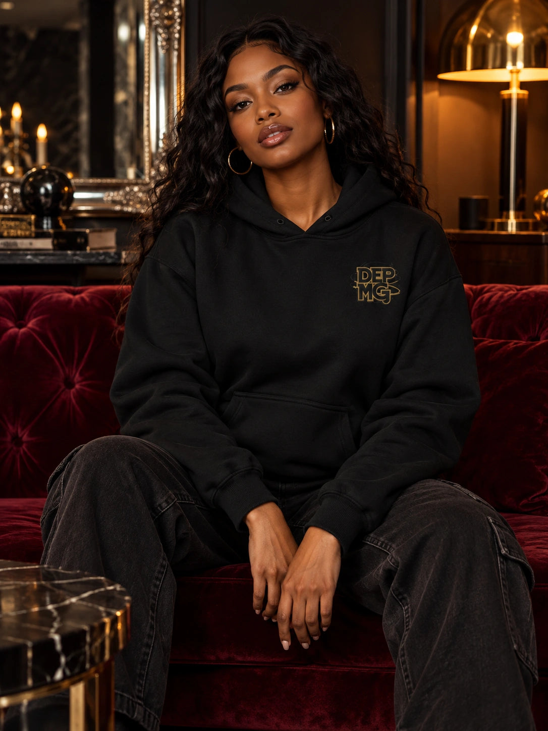 RichFraZ: DEPMG 25 Logo Hoodie