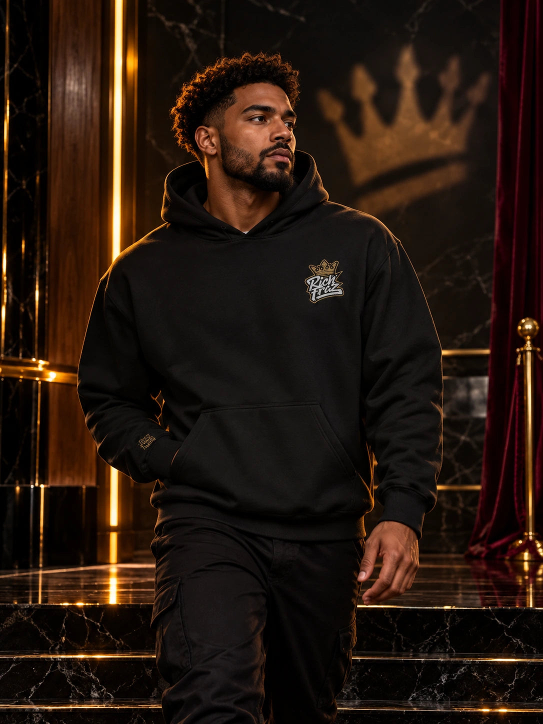 RichFraZ: RichFraZ 25 Logo Hoodie