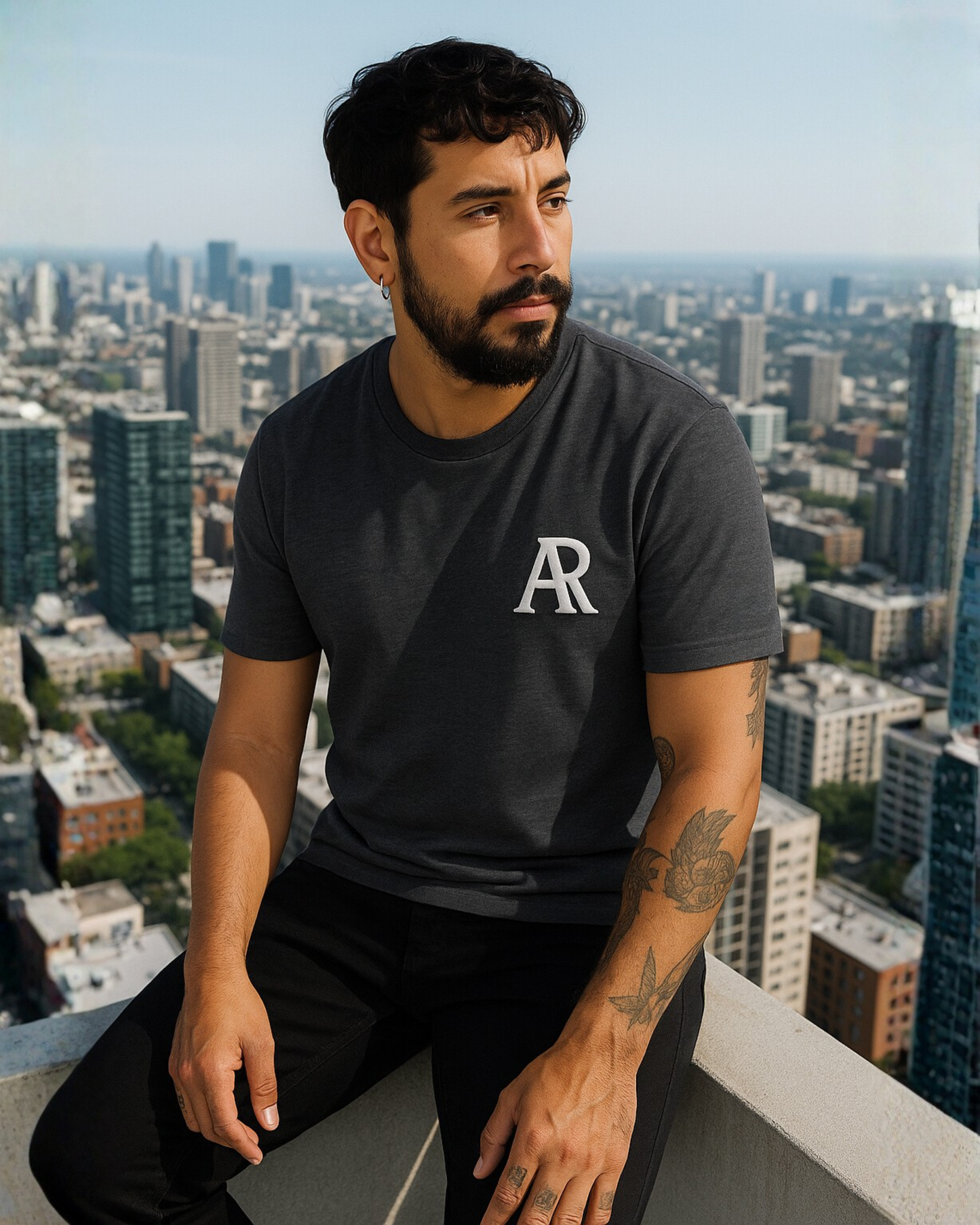 Algorhythm: AR Frequency > Noise Premium Tee