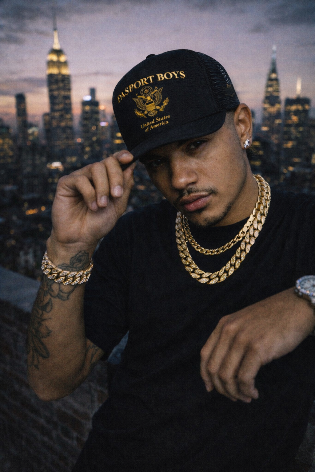 BigSmoke Soprano Clothing: Passport Boys Trucker Hat