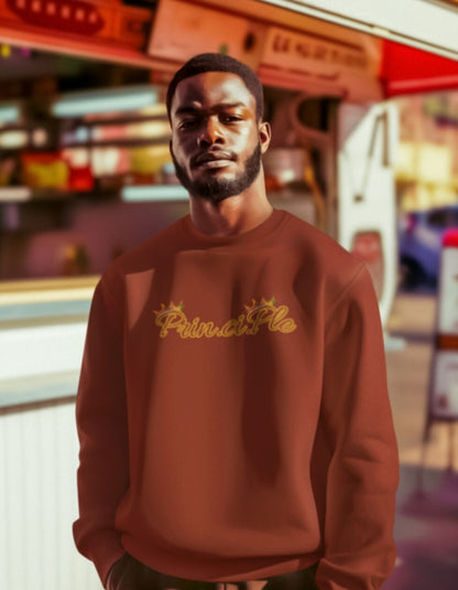 prin.ci.ple™️ by BigSmoke Soprano™️: Original Crewneck Sweatshirt