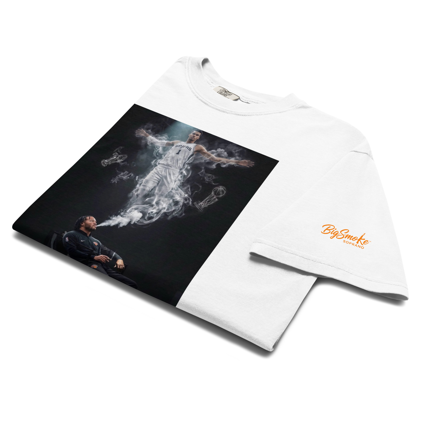 BigSmoke Soprano Clothing: Smoking on that Wemby Pack Tee