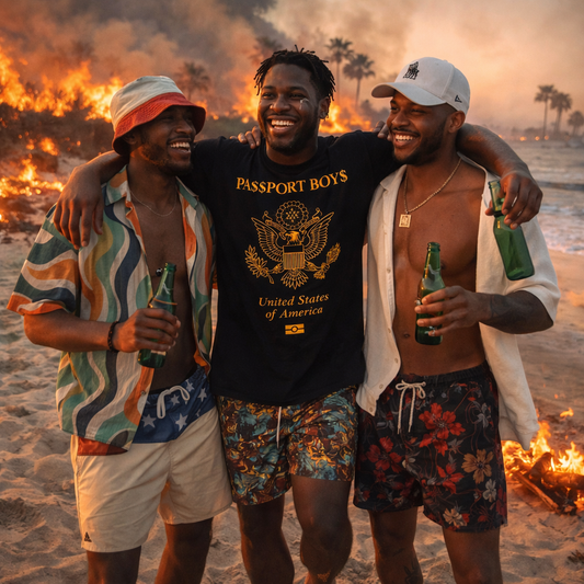 BigSmoke Soprano Clothing: Passport Boys Tee