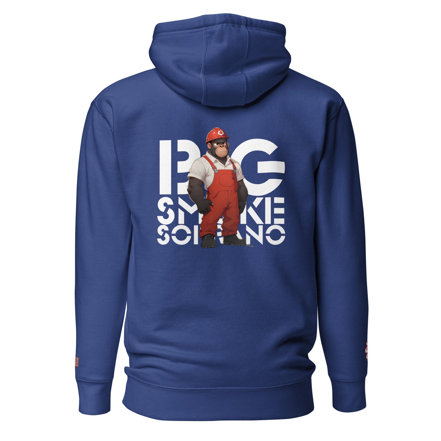 BigSmoke Soprano Clothing: BigSmoke Soprano Worldwide Collection: Big Motion Unisex Hoodie (USA Edition)
